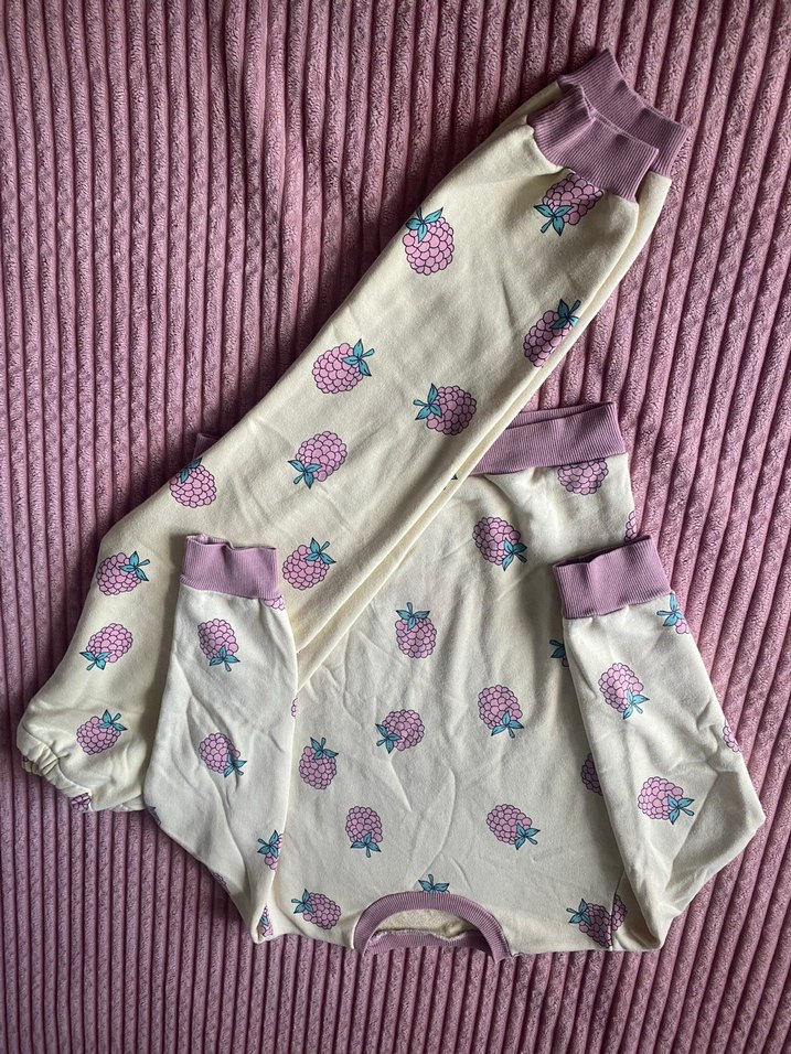 Kız Çocuk Pembe Baskılı Uzun Kollu Pijama - Görsel 2