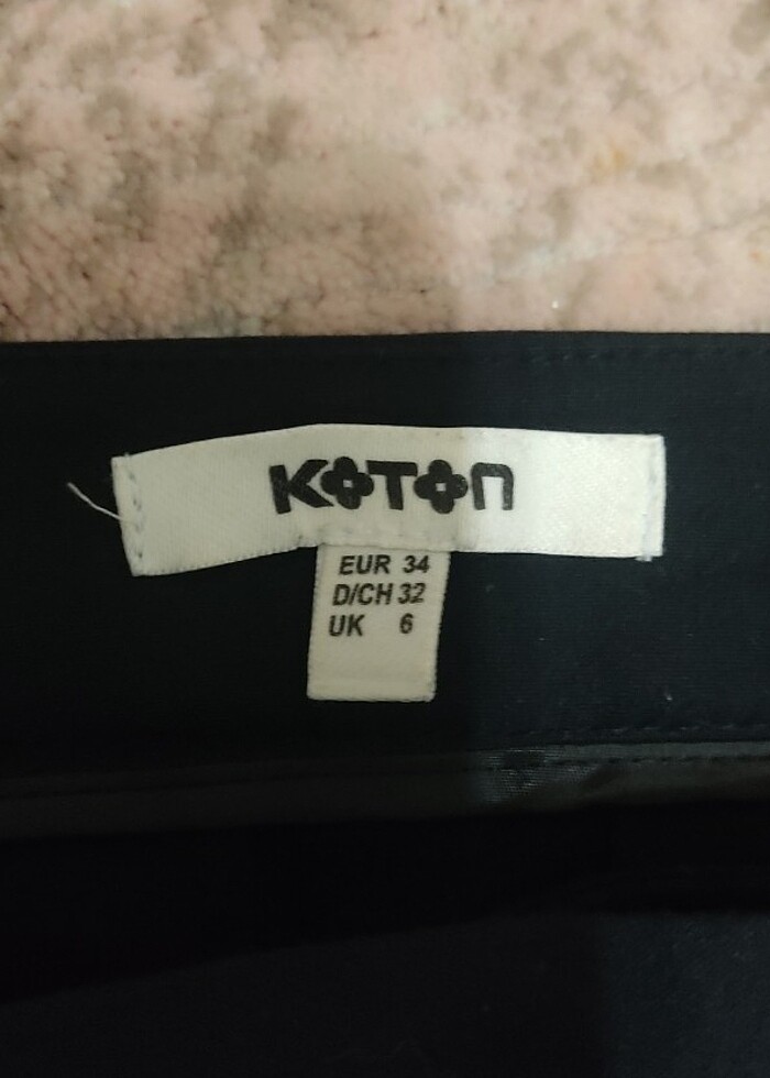 Siyah kumaş pantolon  - Görsel 3