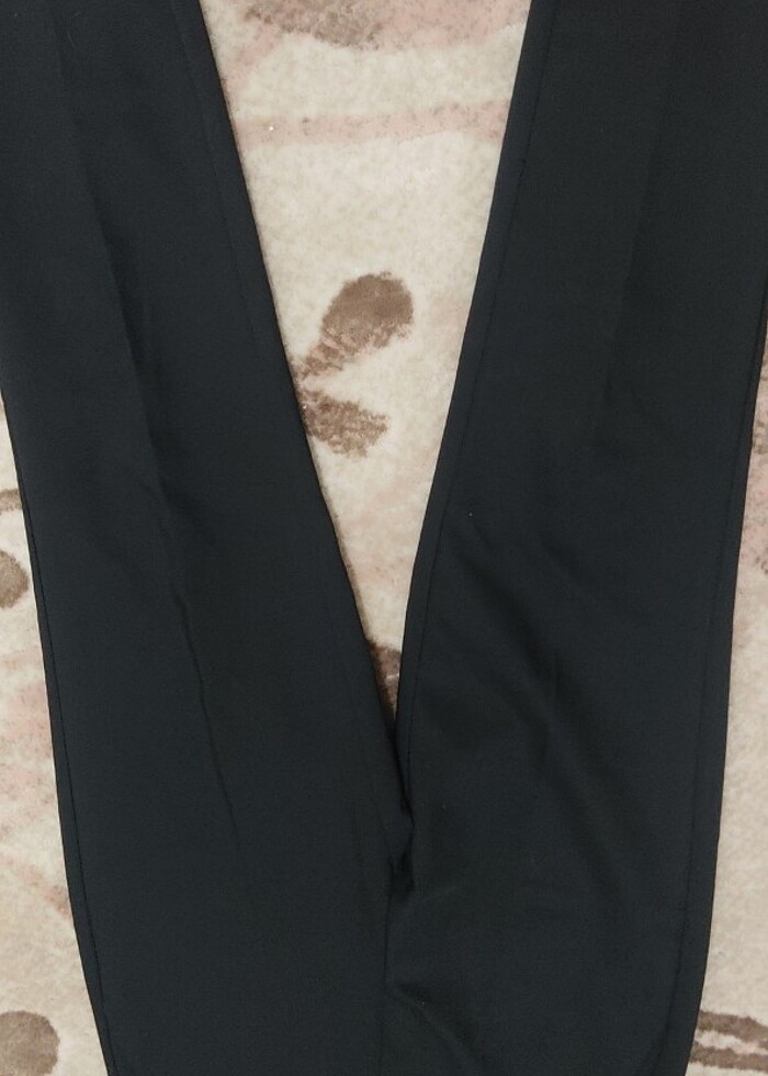 Siyah kumaş pantolon  - Görsel 2