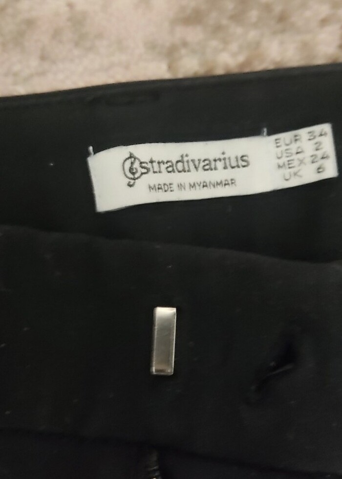 Siyah kumaş pantolon  - Görsel 3