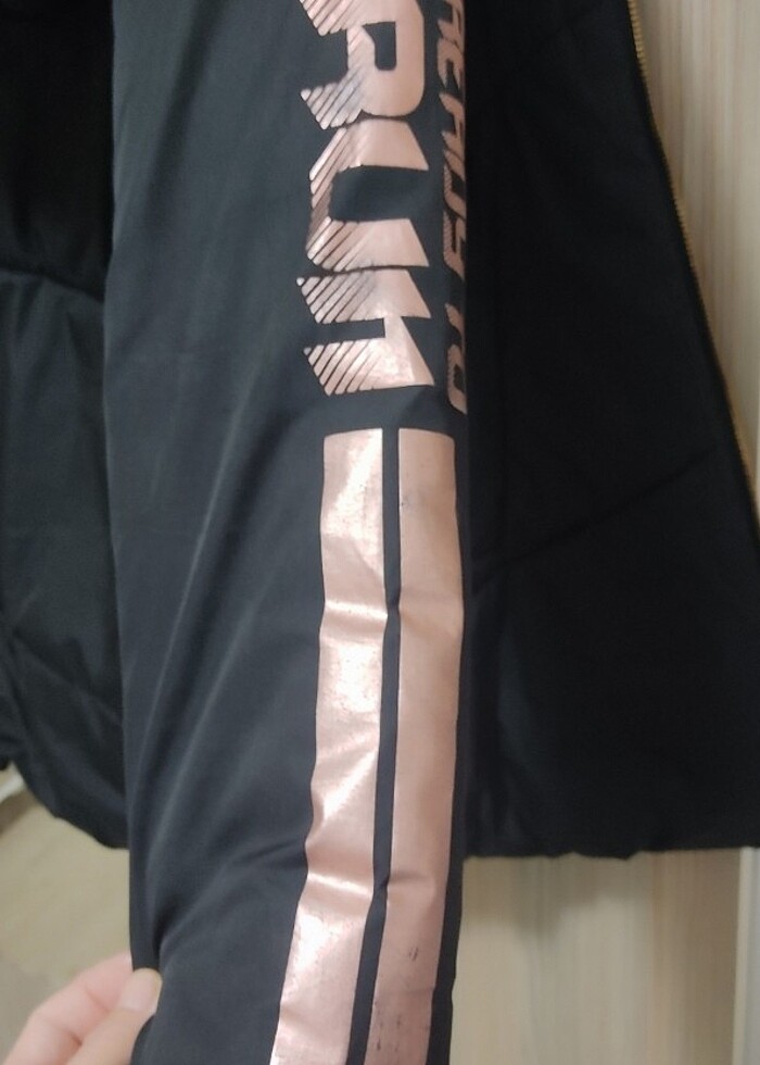 Kız çocuk şişme mont - Görsel 3