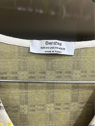 xs Beden Bershka şort tulum