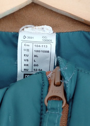 l/xl Beden yeşil Renk Yeşil Parlak Fermuarlı Erkek Yelek