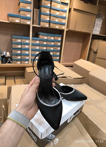 37 Beden topuklu abiye ayakkabı 9 cm