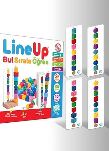  Beden Renk Circle Toys Line Up (2 Kişilik)