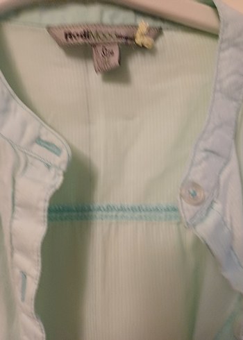 Düğmeli Kısa Kollu Rahat Hakim yaka Gömlek - Görsel 7