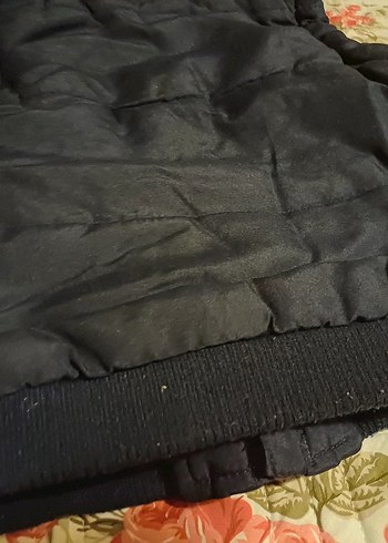 1 yaş erkek bebek kapşonlu içi peluş yelek - Görsel 6