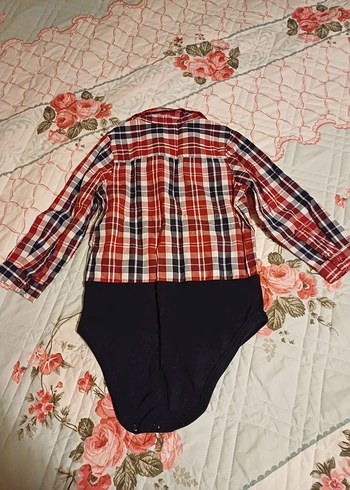 Soobe çıt çıtlı badi gömlek 15-18 aylık - Görsel 4