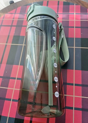 Yeşil Kapaklı pipetli 700 ml suluk - Görsel 6