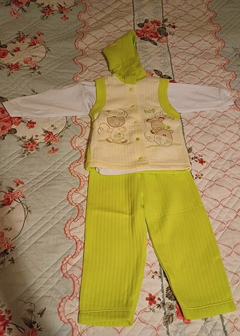 Yeşil 3 lü penye takım - Görsel 6