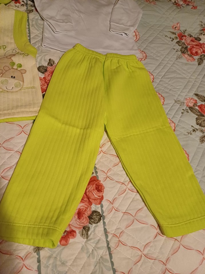 Yeşil 3 lü penye takım - Görsel 4