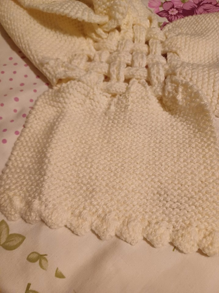 Krem Örgü Kadın Atkı Boyunluk - Görsel 5