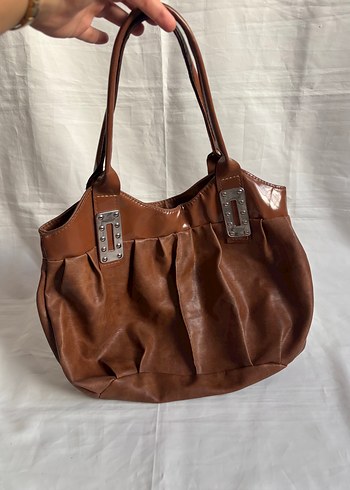 American Vintage Kahverengi Deri Vintage Canta