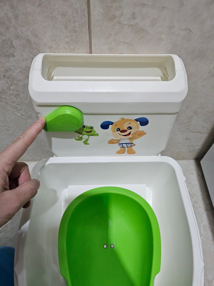 Mavi Bebek Lazımlık Oturağı - Görsel 4