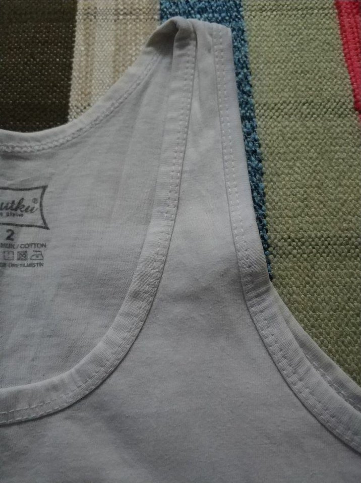 Beyaz Çocuk Atlet - Görsel 5