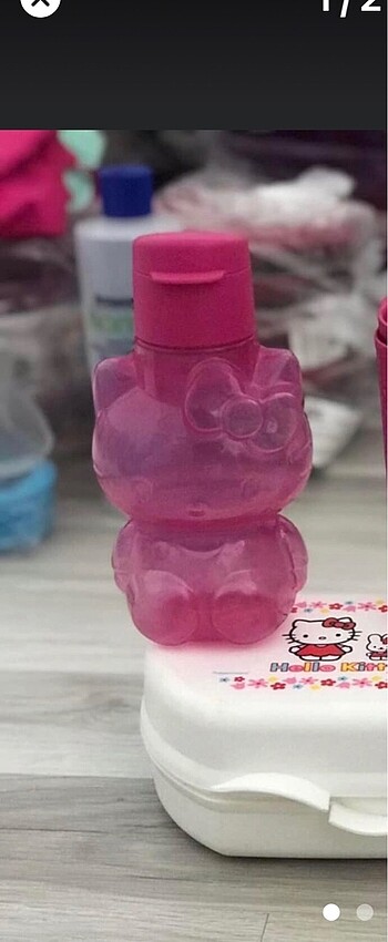 Tupperware hello kitty şişe