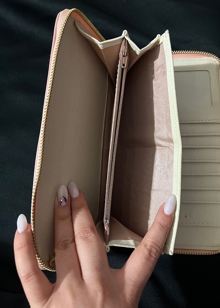 Pembe renk cüzdan - Görsel 4