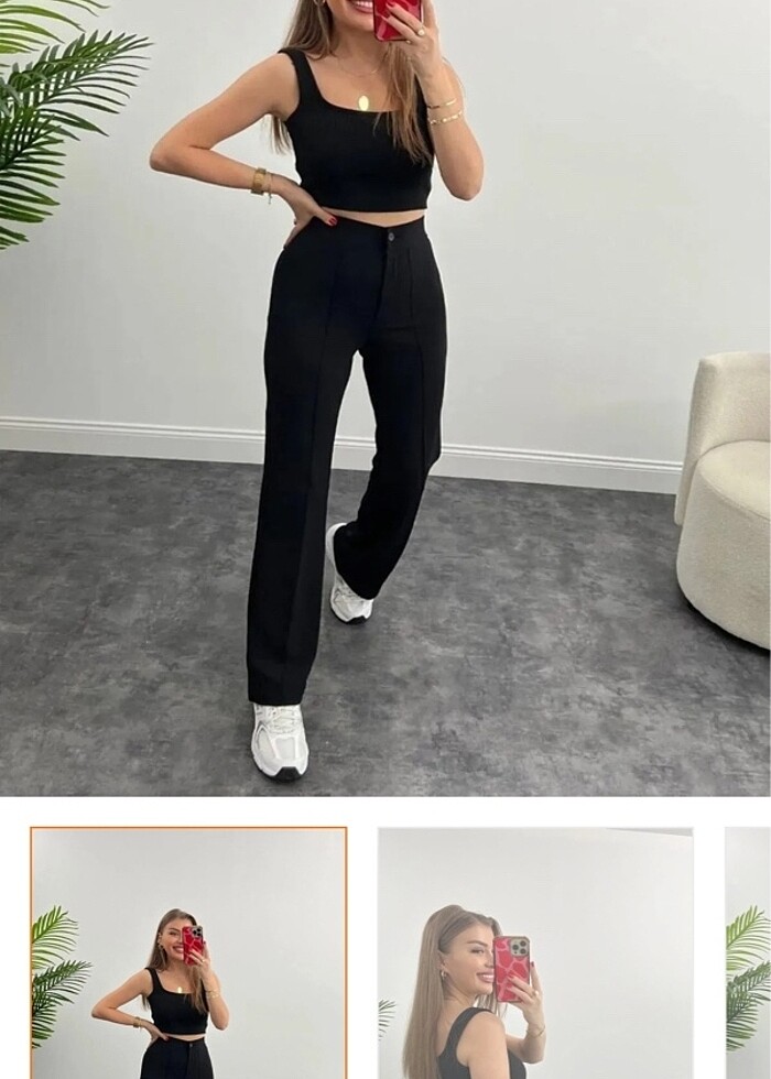 Kumaş pantolon - Görsel 3