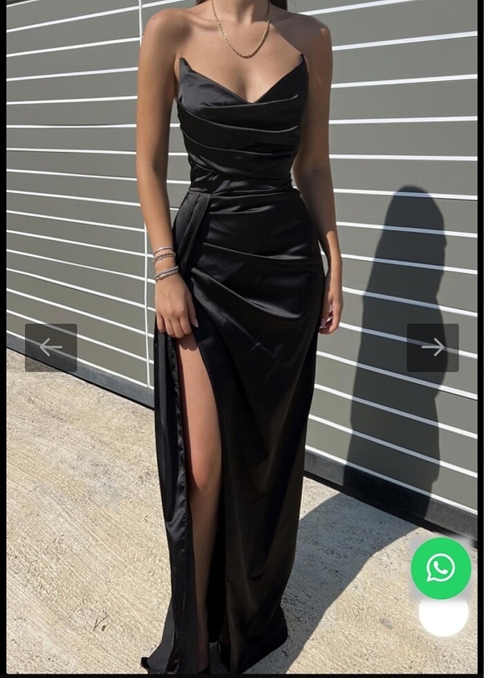 Siyah abiye - Görsel 2