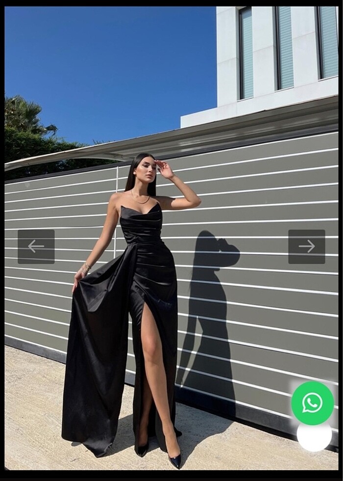 Siyah abiye - Görsel 3