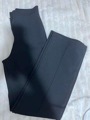 Siyah kumaş pantolon - Görsel 2