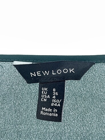 36 Beden yeşil Renk New Look Bluz %70 İndirimli.