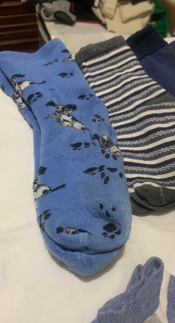 Erkek Çocuk Çok Renkli Çorap Seti 10 çift  büyükk küçük karışık - Görsel 2