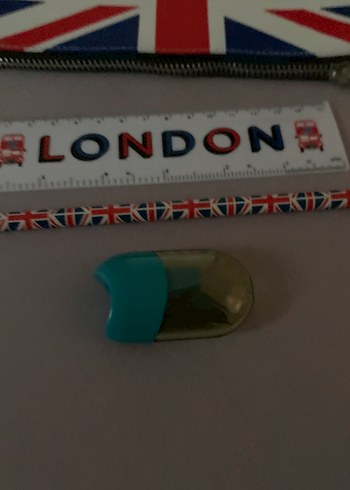 Londra Temalı Elastik Plastik Kalem Kutusu - Görsel 3