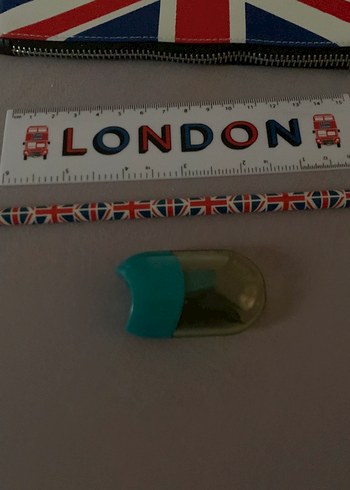 Londra Temalı Elastik Plastik Kalem Kutusu - Görsel 2