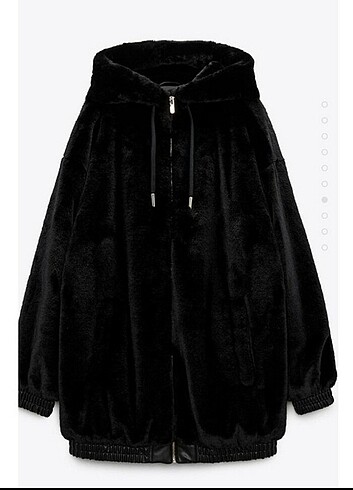 Zara Zara suni kürk ceket 