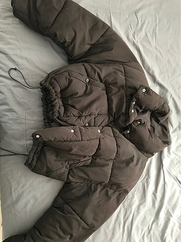 Pull and Bear Pull bear dik yaka şişme mont