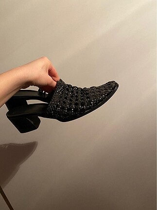 Kare burun vintage terlik