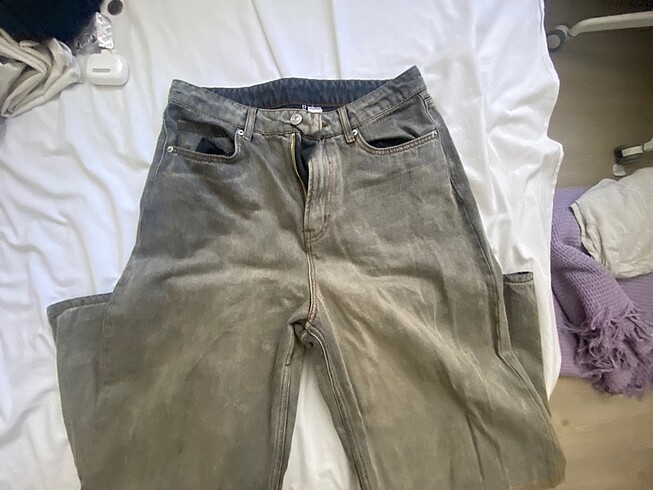 H&M HM eskitme baggy jean