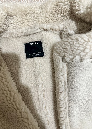 Gri Süet Kadın Kürklü Ceket - Görsel 3