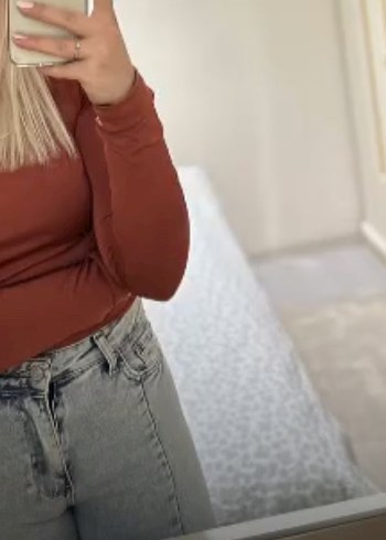 Düşük omuz bluz - Görsel 3