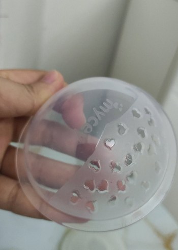 Beyaz Göğüs Pedi Seti ve lansinoh silikon göğüs ucu
