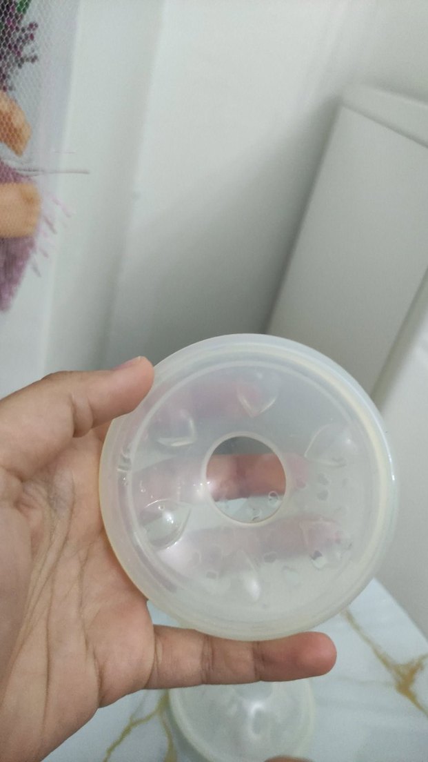 Beyaz Göğüs Pedi Seti ve lansinoh silikon göğüs ucu - Görsel 3