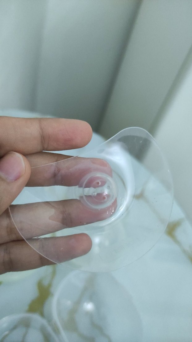 Beyaz Göğüs Pedi Seti ve lansinoh silikon göğüs ucu - Görsel 4