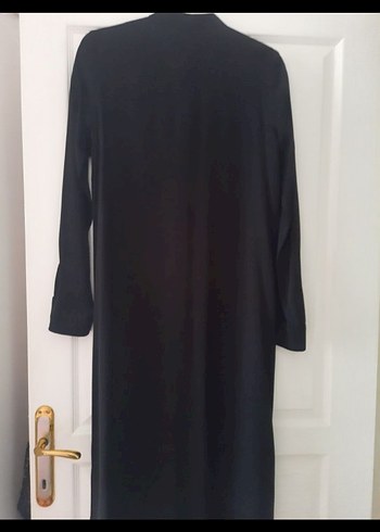 Düğmeli Siyah Kadın Uzun tugba marka tunik - Görsel 3