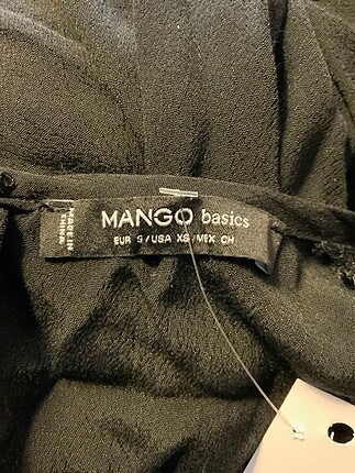 s Beden Mango Bluz %70 İndirimli.