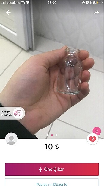 Cam şişe