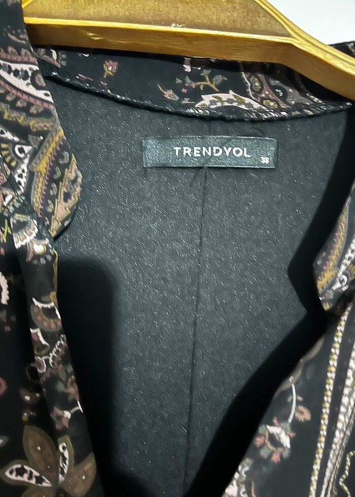 Şifon elbise Astarlı - Görsel 2