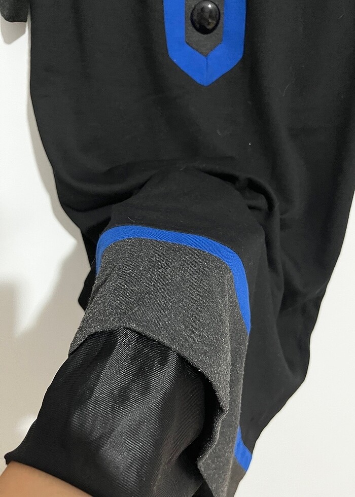 Kısa kollu Siyah elbise - Görsel 3