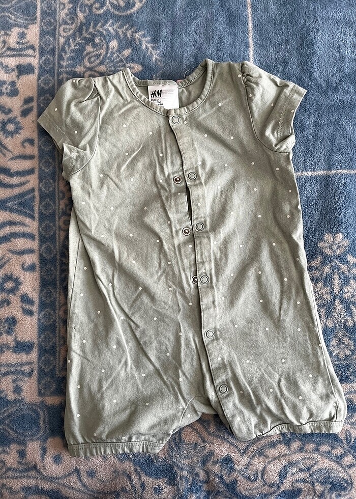 Kız bebek yazlık tulum - Görsel 4