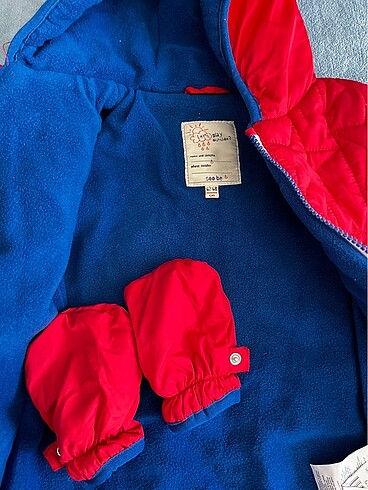 Kışlık erkek bebek astronot mont - Görsel 4