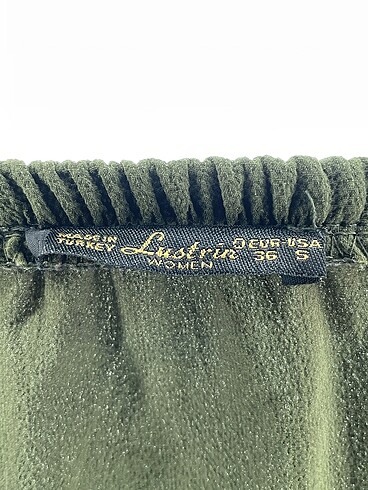 s Beden yeşil Renk Vintage Love Bluz %70 İndirimli.