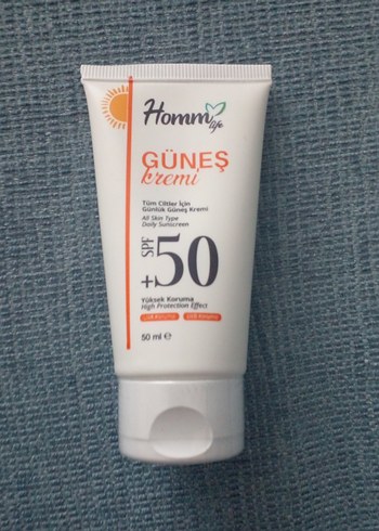 hommlife güneş kremi