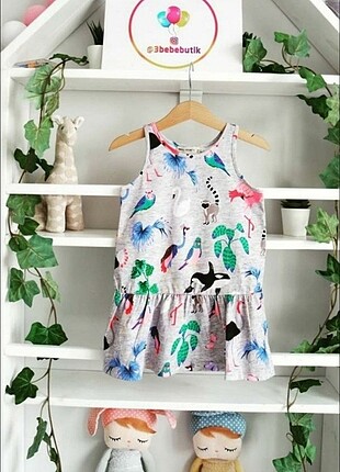 Flamingo Desen Elbise