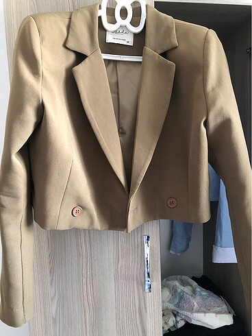 Haki blazer çeket