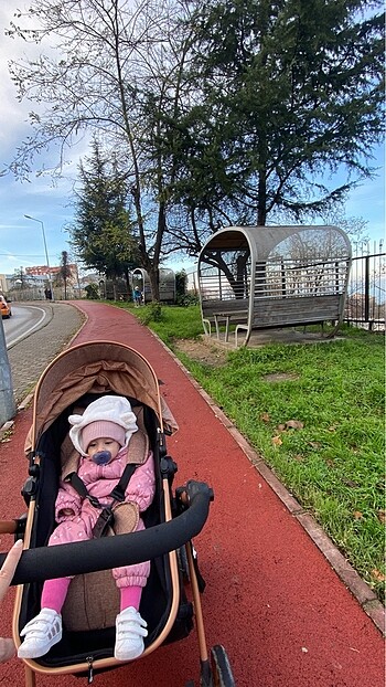 0 - 13 kg Beden kahverengi Renk 4baby bebek arabası